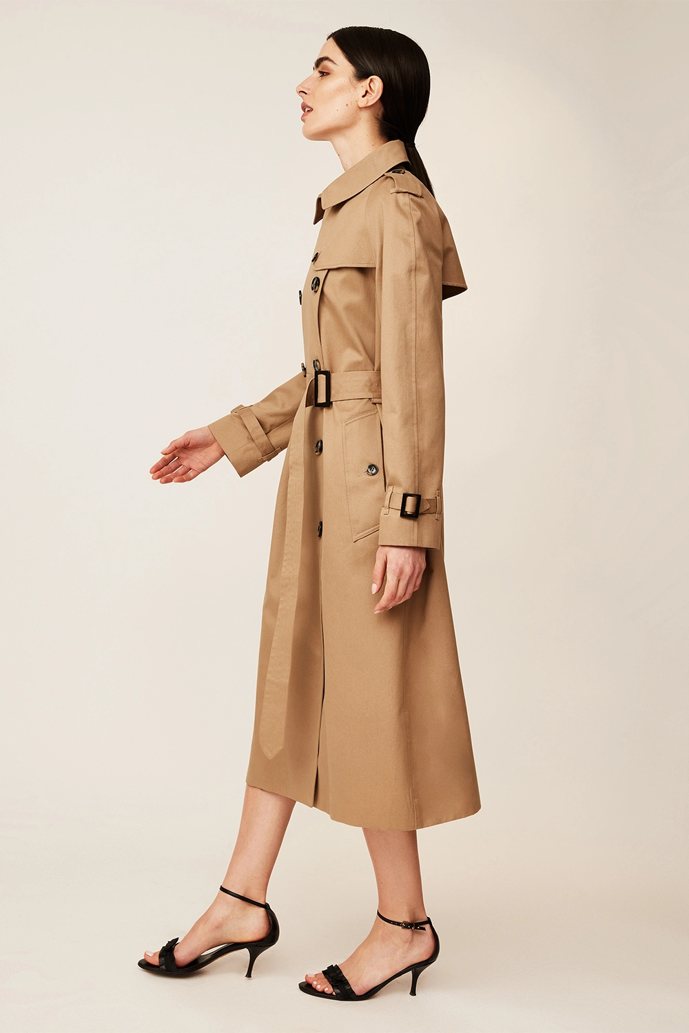 Trench Oversized Mujer